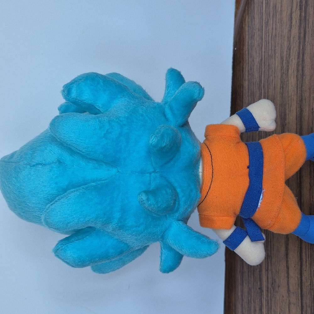 . Dragon Ball Z Super-super Saiyan Blue Goku Plush .gently Displayed. - Picture 4 of 4